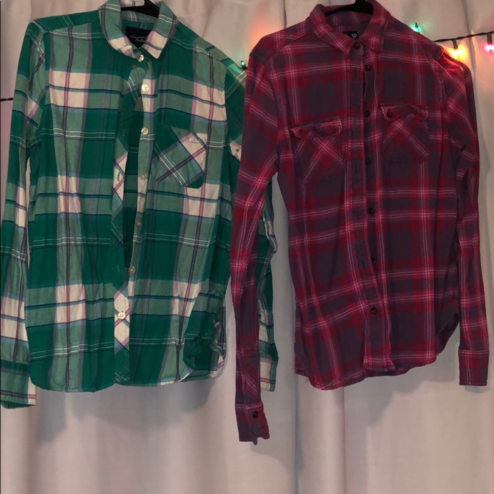 American Eagle Flannel Bundle!!